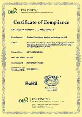 Rohs Certificate